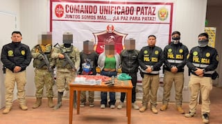 La Libertad: Tres detenidos y un fusil incautado durante operativo en Pataz