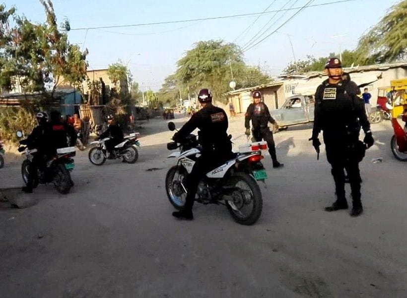 Operativo fue realizado en la provincia de Sullana