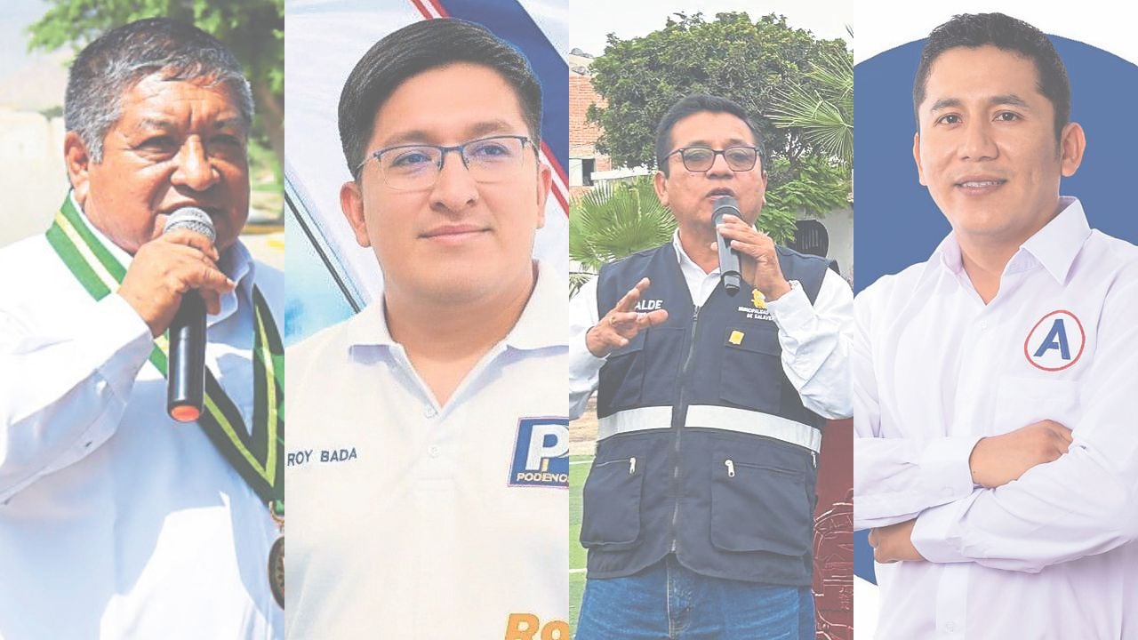 En la comuna de Chicama el actual alcalde, Edilberto Bada Castillo, postularía para primer regidor en la lista de Podemos Perú que encabeza su hijo Roy Bada Calderón. En tanto, en APP, el burgomaestre de Salaverry, Carlos Arroyo Rojas, hará lo propio en la plancha encabezada por su vástago Jimmy Arroyo Flores.