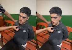 Piura: Sujeto detenido llevaba una cámara en el pecho para grabar ataques