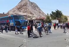 Nasca: paro minero bloquea la Panamericana Sur por décimo día y advierten no dar ninguna tregua