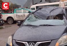 Roca cae desde cerro y mata a chofer en la Carretera Central