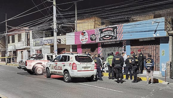 El asesino grabó como mató a un barbero en José Luis Bustamante y Rivero. (Foto: GEC)