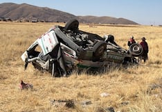 Puno: Cuatro fallecidos y varios heridos tras un violento choque de vehículos en la vía Interoceánica