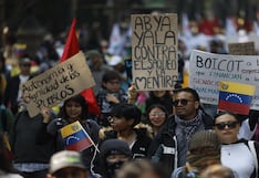 Miles marchan en México contra agresión de EE.UU. a Venezuela y por libertad de Maduro