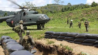 Reportan un fallecido en operativo militar en el Vraem para neutralizar campamentos terroristas