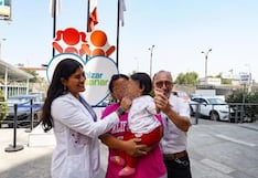 Bebé iqueña de un mes de nacida supera cirugía sin cortes y le extirpan tumor