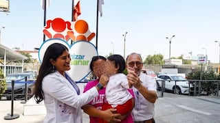 Bebé iqueña de un mes de nacida supera cirugía sin cortes y le extirpan tumor