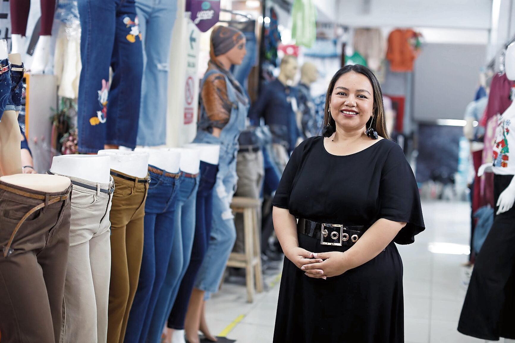Susana Saldaña, presidente de la Asociación de Empresarios de Gamarra Perú