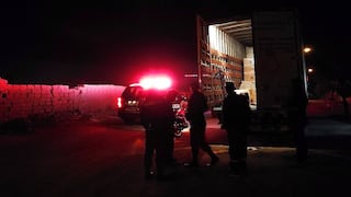 Banda de ladrones robó 26 mil soles en telas de un camión