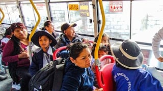 Buses no respetan la tarifa escolar y cobran S/1 a estudiantes de Arequipa