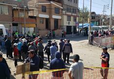 Arequipa: Transportistas de Paucarpata protestan por falta de mantenimiento de vías (VIDEO)
