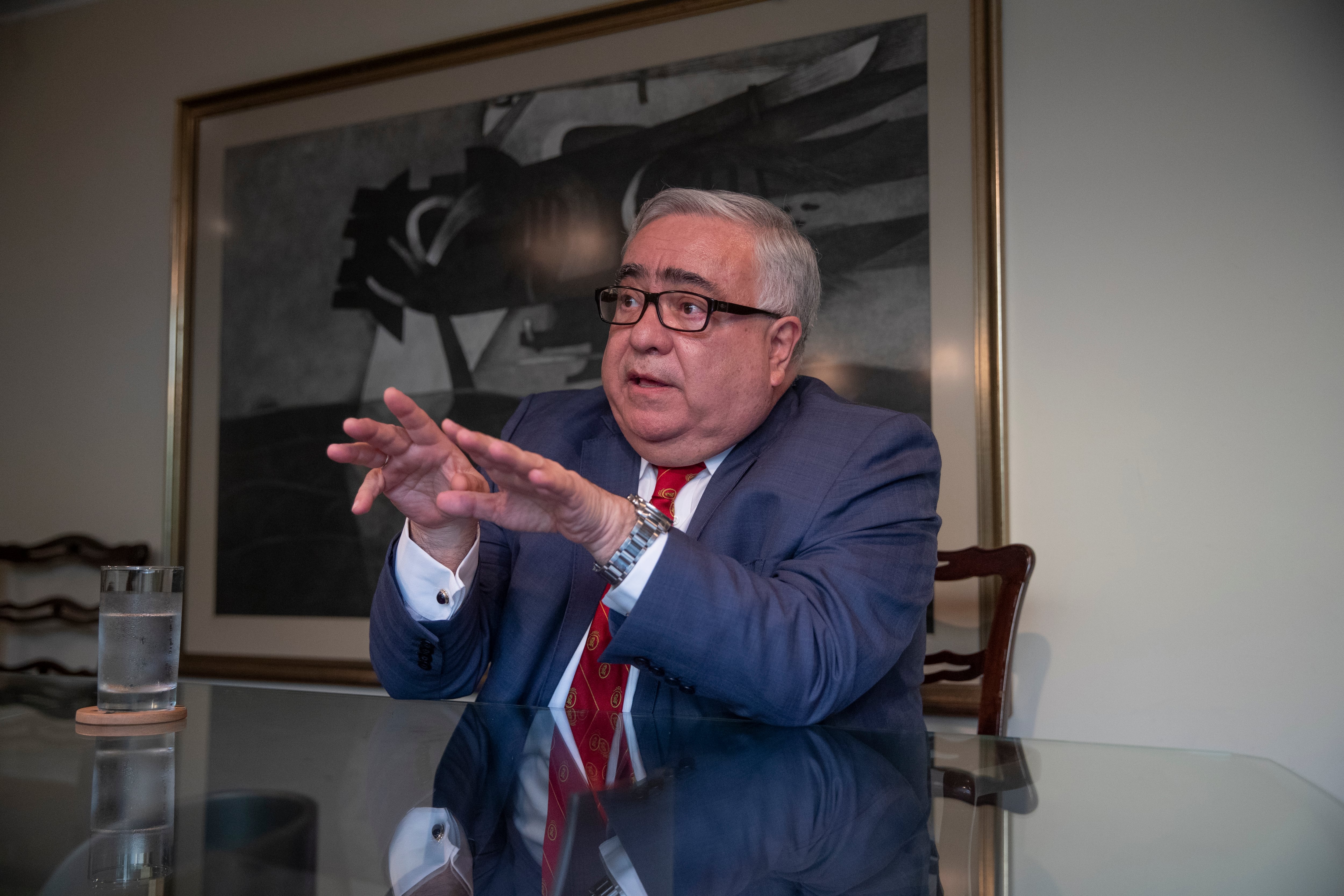 Enrique Ghersi descarta una censura como el camino para remover a Jerí Foto: GEC / Hugo Pérez