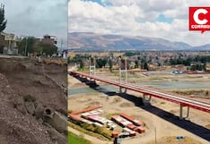 Huancayo: Desvío de desagüe carcome tierra de malecón en el sector de la Ribera