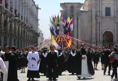 Así se vivió la procesión de Santa Rosa de Lima en Arequipa (FOTOS Y VIDEO)
