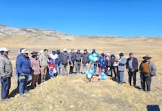 Ica: colocan primera piedra de reservorio en la zona alta con presupuesto por más de S/49 mil