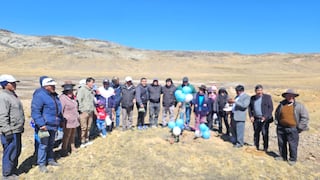 Ica: colocan primera piedra de reservorio en la zona alta con presupuesto por más de S/49 mil