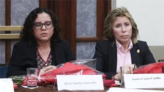 Oficializan remoción de fiscales Sandra Castro y Rocío Sánchez del equipo Los Cuellos Blancos