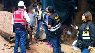 Cusco: Encuentran a menores laborando en ladrillera durante operativo 