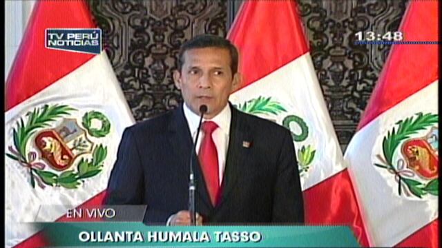 Humala no descarta evaluar nuevo pedido de indulto si salud de Fujimori cambia