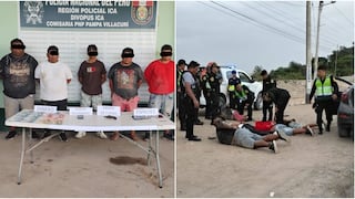 Ica: caen “Los Alarakos del Sur Chico” tras robo con arma de fuego por el sector de Villacurí