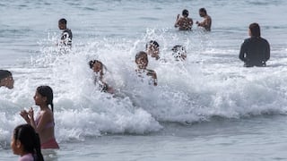 Chorrillos: Playa Agua Dulce lució concurrida pese a condiciones marítimas adversas (FOTOS)