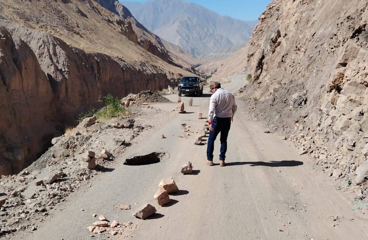 Vía AR-106 en riesgo de dejar incomunicado a varios distritos de Castilla