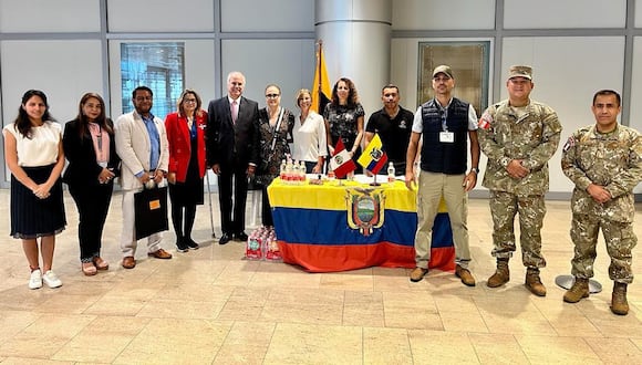 Peruanos evacuados de la guerra de Israel llegaron a Quito en vuelo humanitario ecuatoriano.