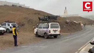 Chorrillos: Detectan combis informales que trasladan ciclistas al Morro Solar