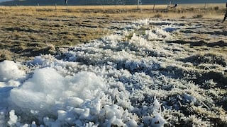 Pese a temperaturas de -6° que afectan a la región Junín, comunas no gestionan ayuda