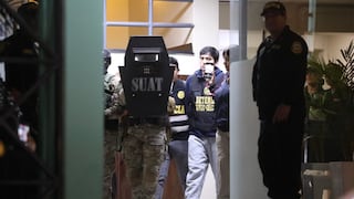 Alias “Jhonsson Pulpo” pasó su primera noche en Lima bajo fuerte resguardo policial