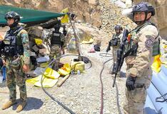 Destruyen más de tres millones de soles en equipos incautados a mineros ilegales en Cusco