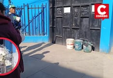 Huancayo: Vecinos lanzan aguas servidas en instalaciones de Sedam por falta de atención a sus reclamos