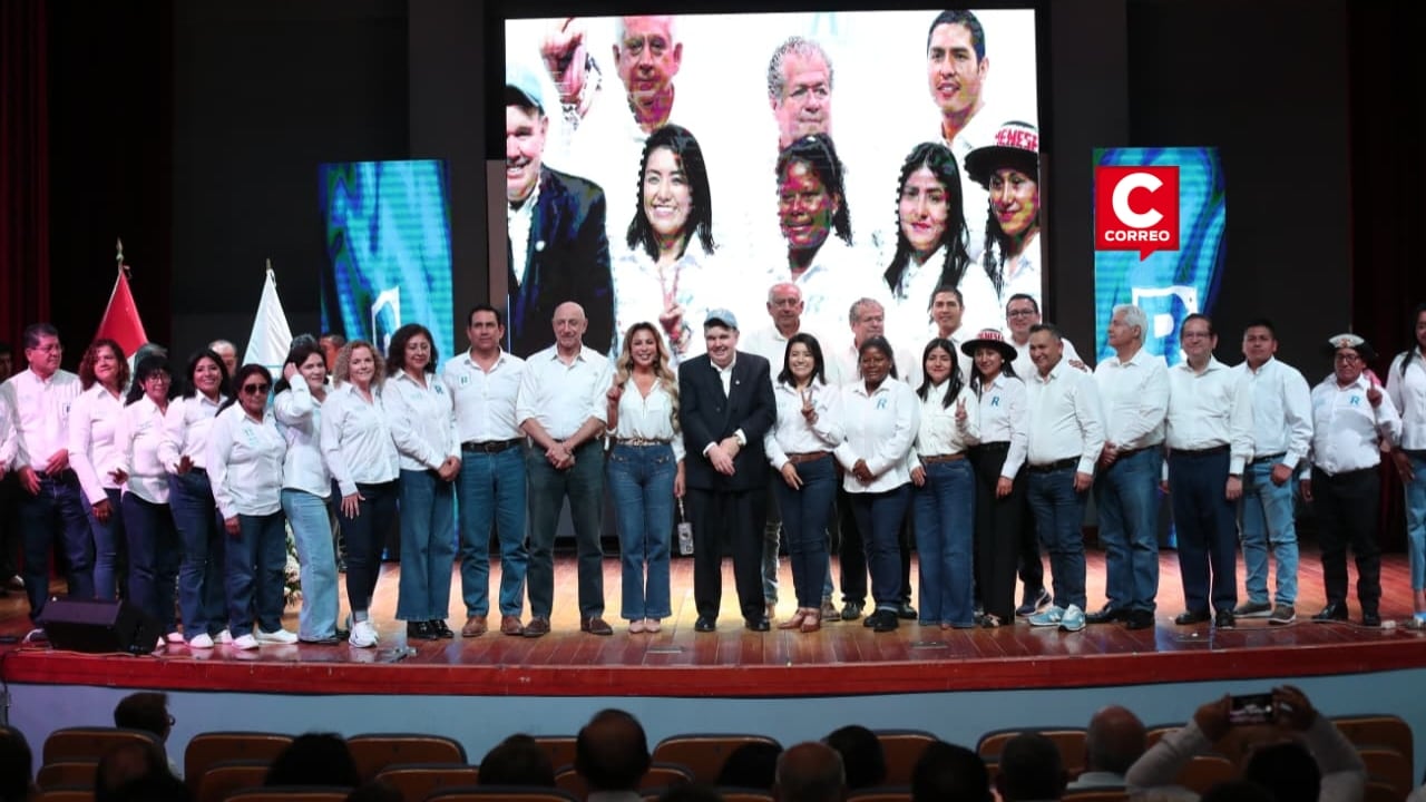 Elecciones 2026: Renovación Popular presenta su lista completa de candidatos al Congreso (FOTOS). Fotos Jesús Saucedo /@photo.gec