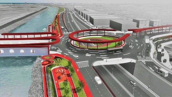 En esta fecha estará listo el Puente Santa Rosa, la vía expresa que conectará al aeropuerto Jorge Chávez. (Foto: Perú Retail)