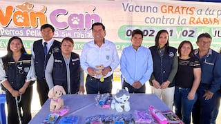 Vacunarán a 300 mil perros contra la rabia en Arequipa