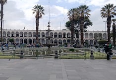 Instalan rejas en la Plaza de Armas de Arequipa por San Valentín (VIDEO)