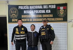 Chincha: atrapan a sujeto con doble requisitoria por hurto agravado