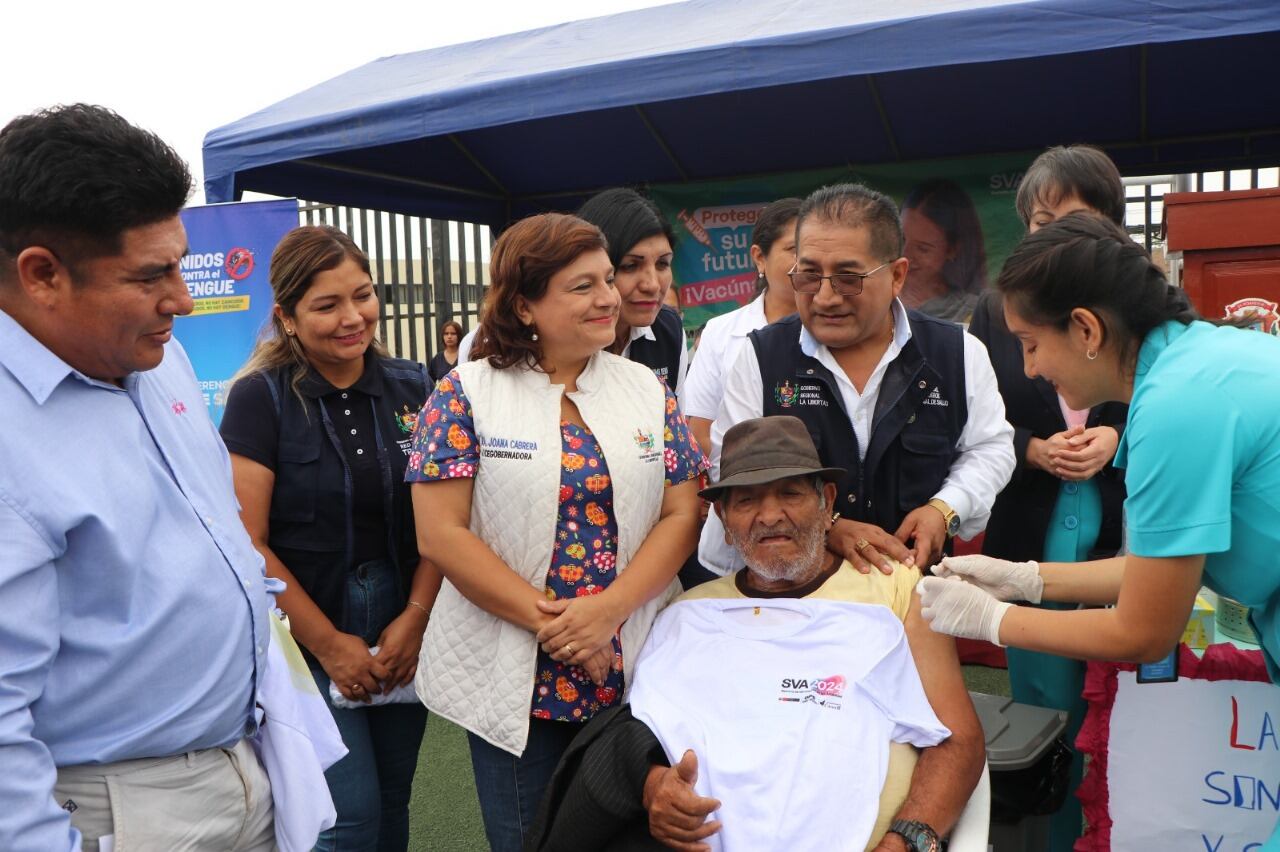Campaña continuará hasta el 27 de abril. La meta es vacunar a 27,560 personas, informó la Gerencia de Salud.
