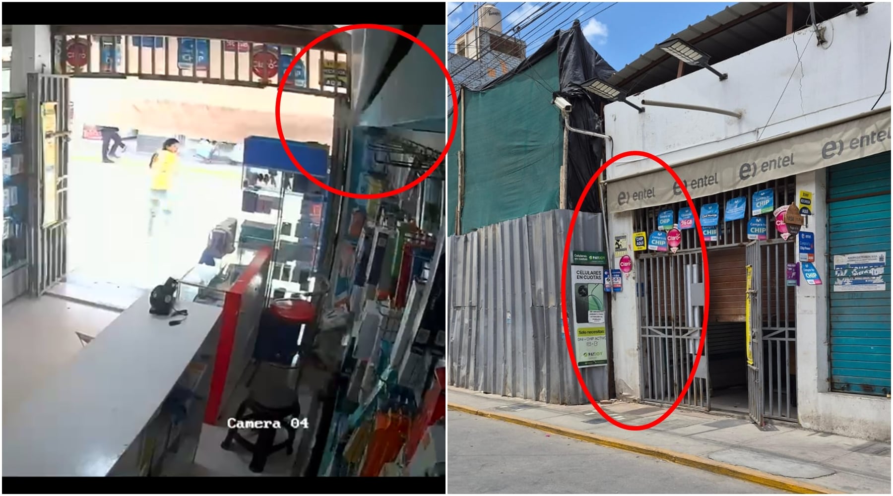 Ica: hundimiento del suelo de hasta 80 centímetros dejó inhabitable una tienda en la calle Lima