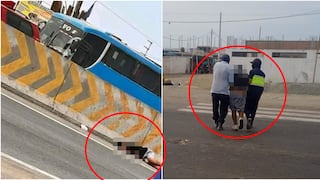 ¡Pudo ser atropellado en Ica!: hombre es hallado inconsciente en la Panamericana Sur