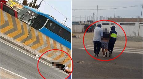 ¡Pudo ser atropellado en Ica!: hombre es hallado inconsciente en la Panamericana Sur