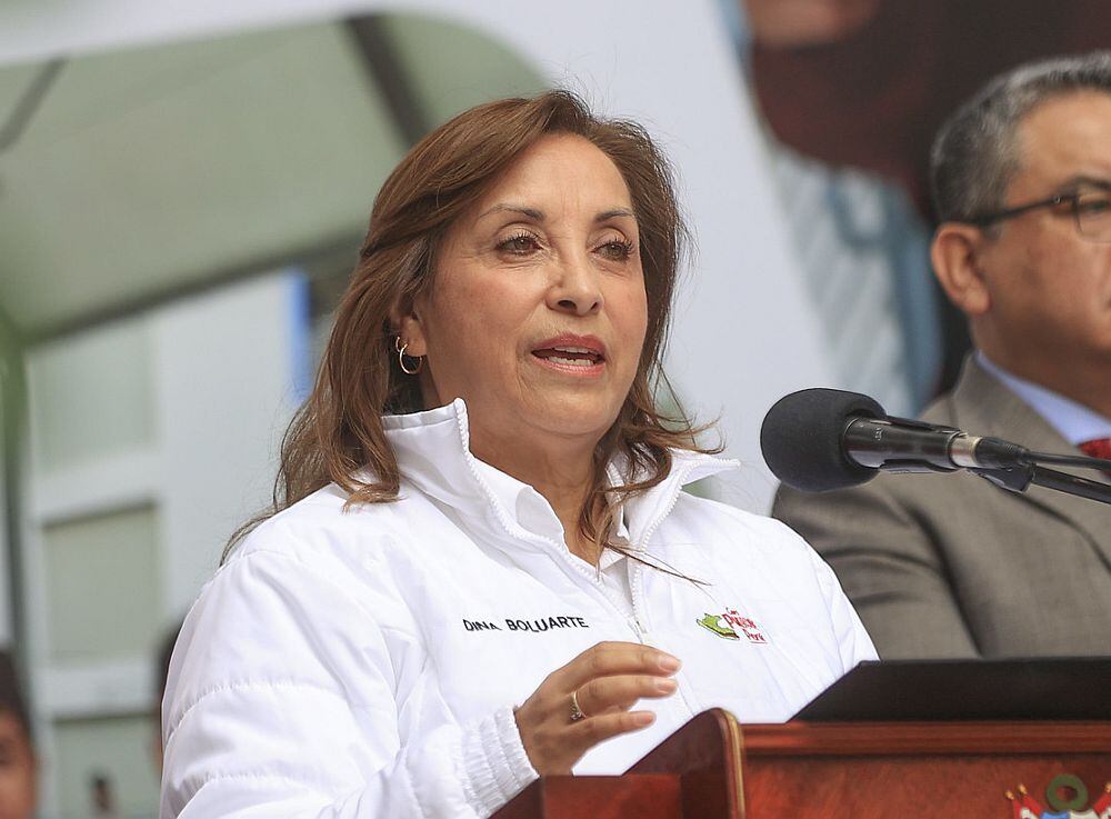 Dina Boluarte es cuestionada por un sector de lambayecanos.