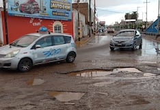 Tacna: Lluvias dañan gran parte de la pista en vías y se mantiene agua empozada en óvalos