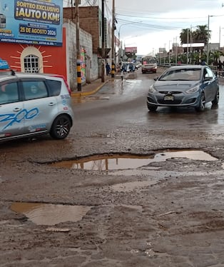 Tacna: Lluvias dañan gran parte de la pista en vías y se mantiene agua empozada en óvalos