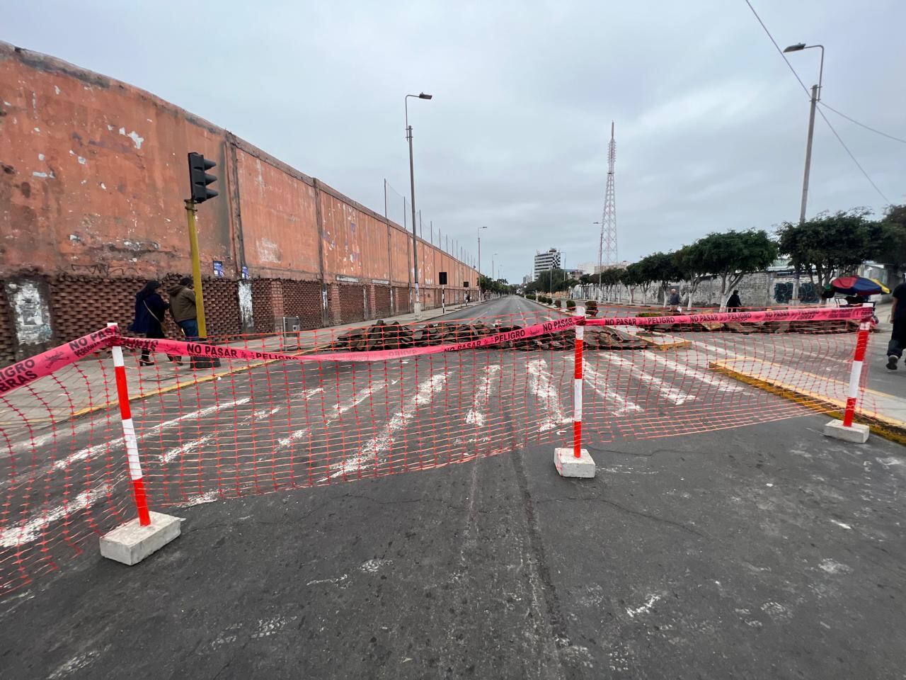 Tres cuadras de la vía principal del centro histórico de la ciudad permanecerán cerradas durante 150 días por trabajos de emergencia.
