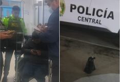 Tacna: Policías evitan que varón con problema amoroso atente con su vida