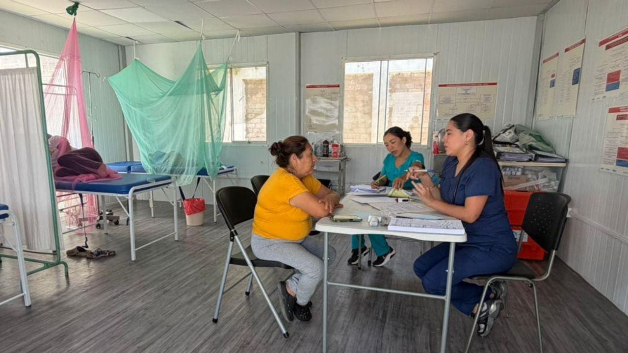 Activan Unidad Febril en el Centro de Salud de Puente Chao.