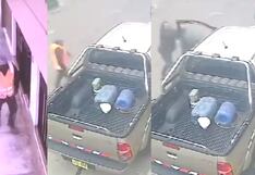 Delincuentes disparan a empresario para robarle su camioneta en Trujillo (VIDEO)