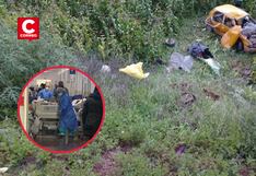 Tres fallecidos y tres heridos graves deja fuerte accidente en Cusco (FOTOS)